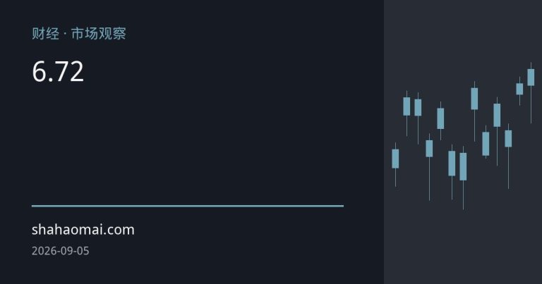 人民币升破6.72创三年半新高，进口成本下降对冲油价压力